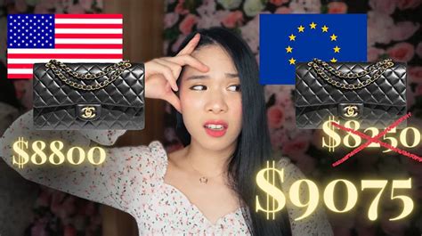 is chanel cheaper in usa